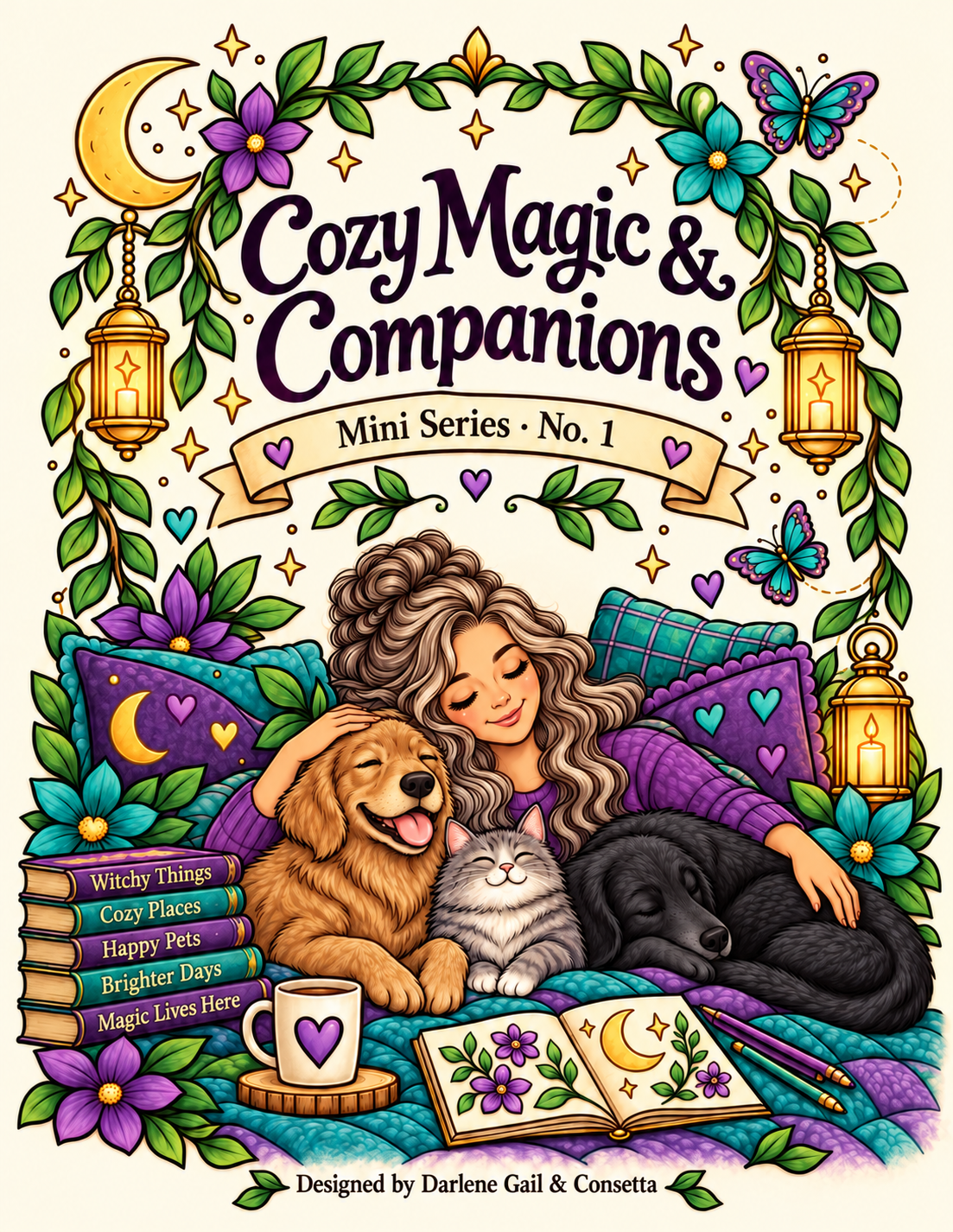 Cozy Magic & Companions - Letter digital downloads