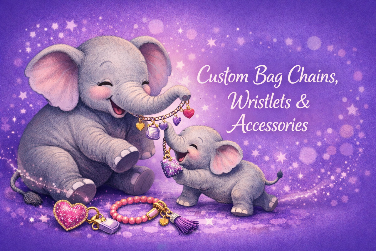 Bag Chain, Wristlet Accessories Custom