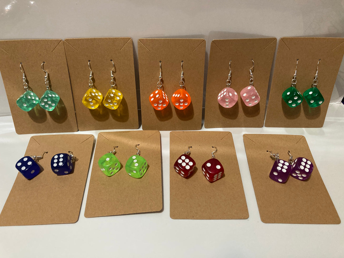 Dice Earrings