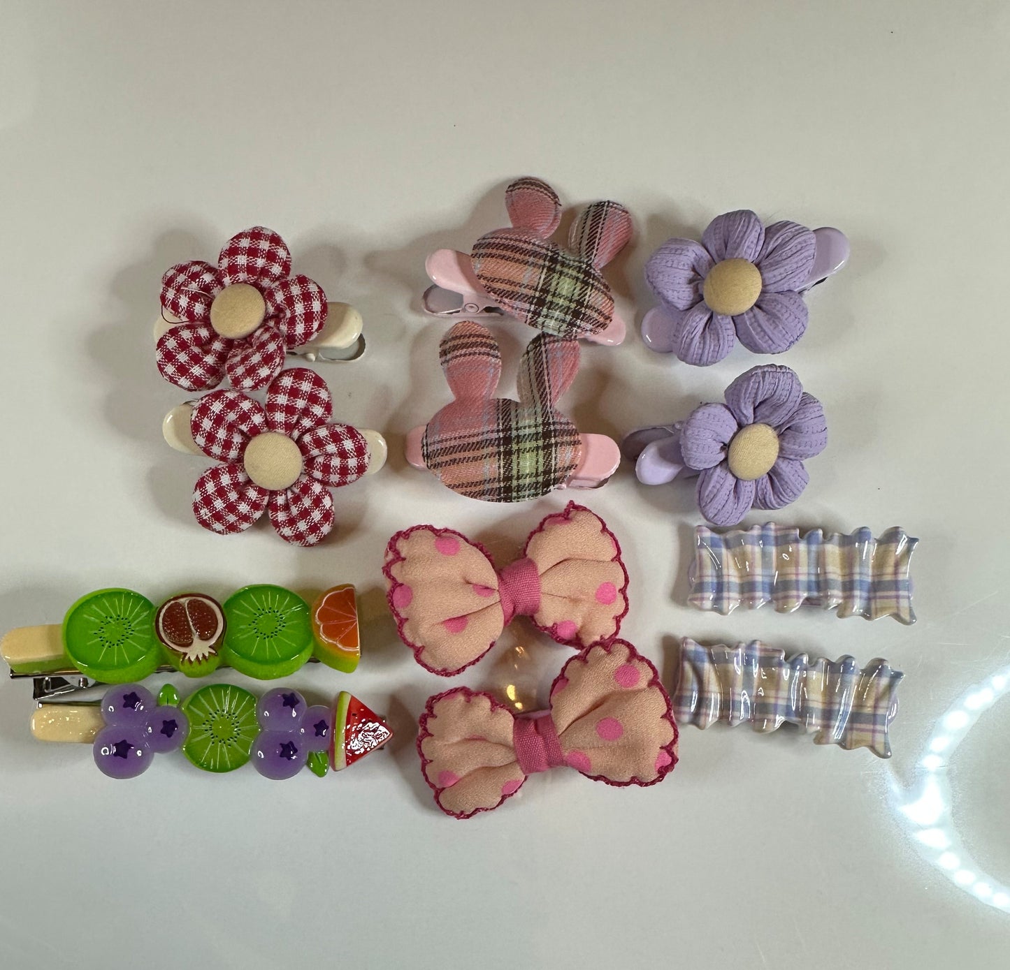 Hair Clips Singles & Pairs Live Sales