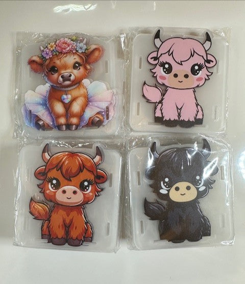 Highland Cow Pen Holder