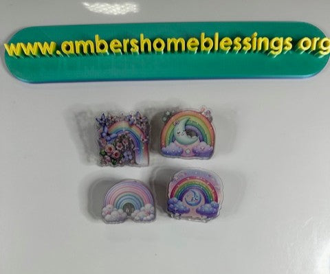 Double sided page clips