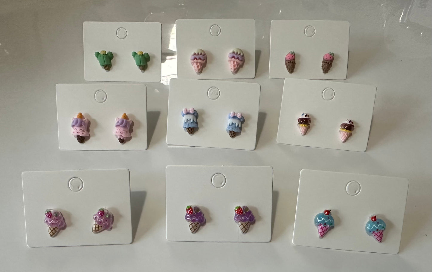 Ice Cream Post Earrings