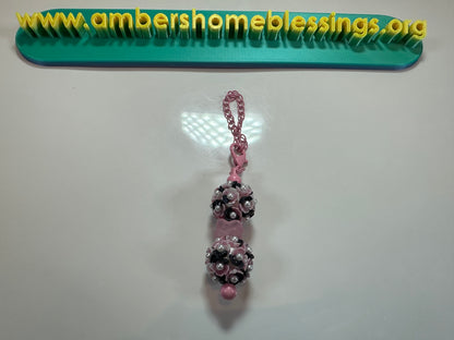 Beaded Chain Charm