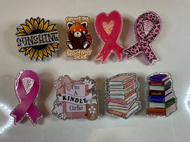 Variety Glitter Page Clips