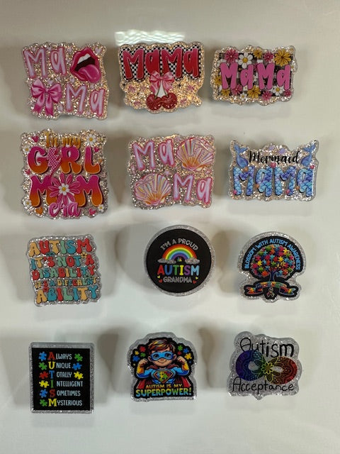 Variety Glitter Page Clips