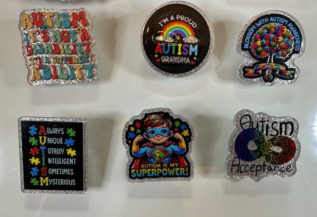 Variety Glitter Page Clips