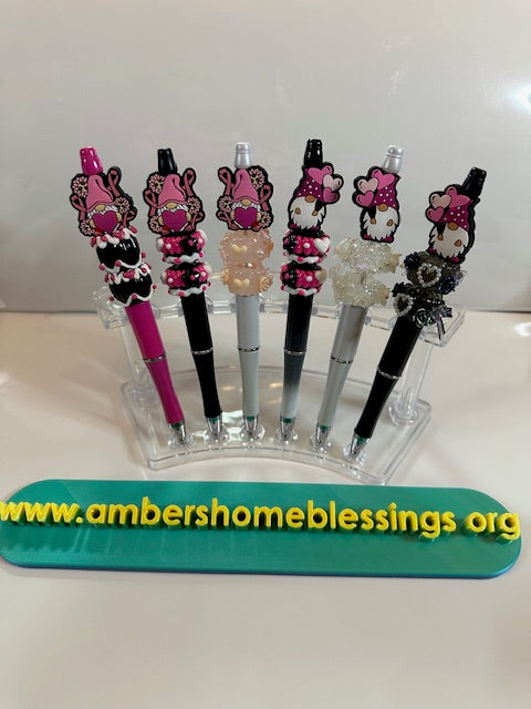 Gnome, Highland Cow, fancy pens