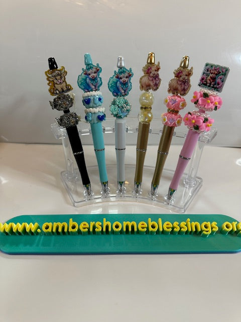 Gnome, Highland Cow, fancy pens