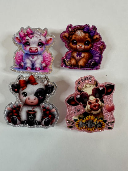 Highland Cow Page Clips