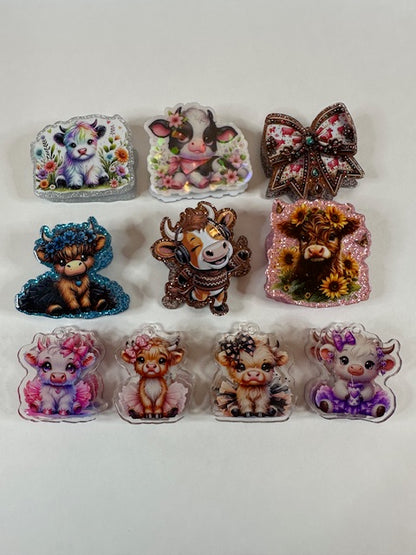 Highland Cow Page Clips