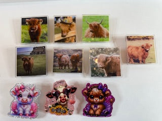 Highland Cow Page Clips