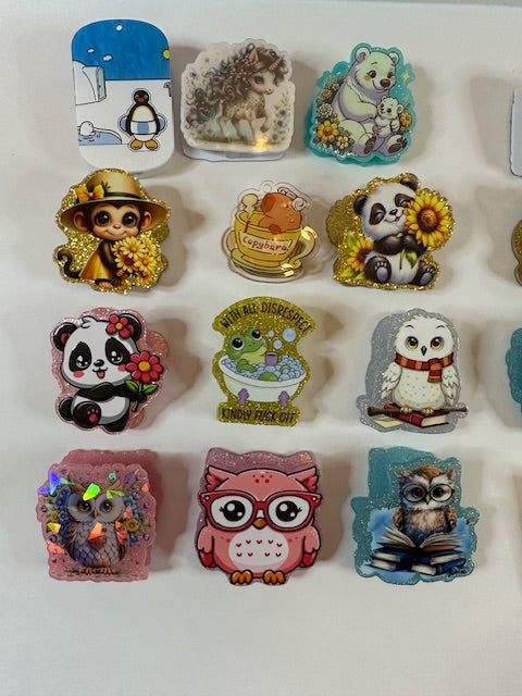 Animal page clips