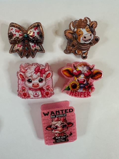 Highland Cow Page Clips